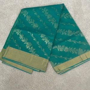 Cotton silk saree